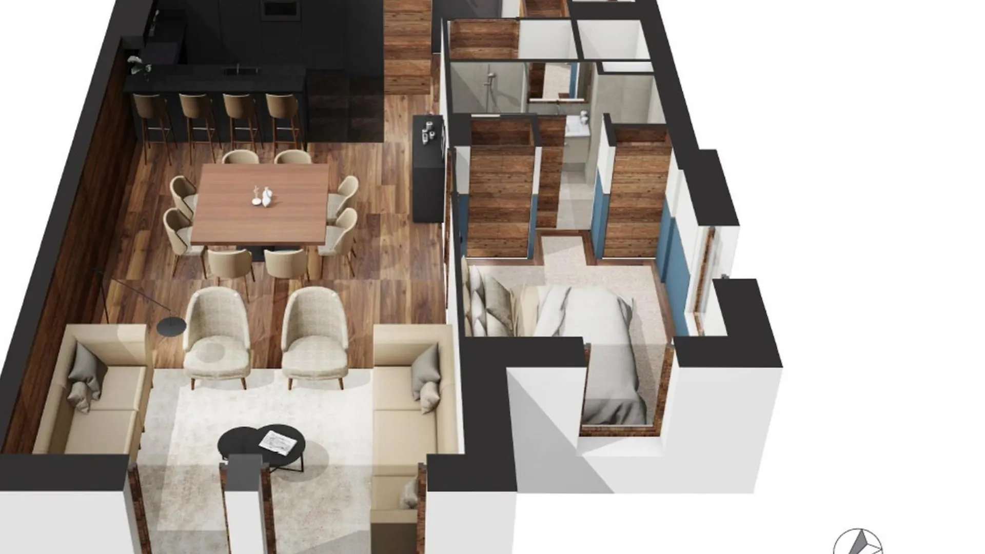 Charmant Duplex A Courchevel Village, 3 Chambres, Parking & Proche Pistes - Fr-1-618-31 Apartment